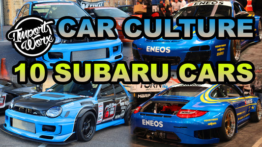 Celebrating 10 Iconic Subaru Models by ImportWorx