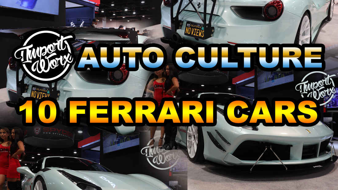 The Essence of Excellence: 10 Iconic Ferrari Cars That Define Automotive Passion