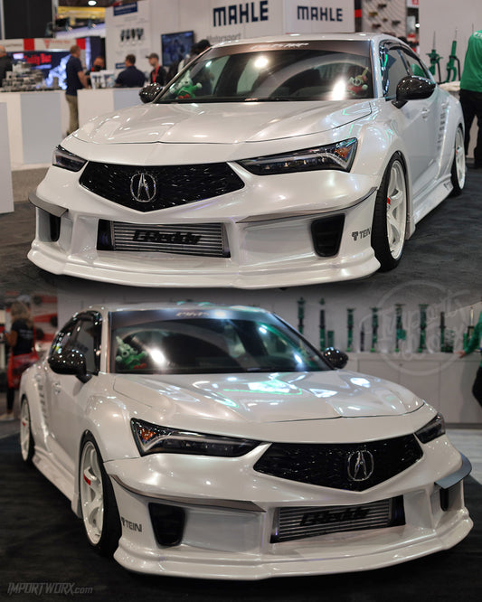 Sara Choi's Stunning 2023 Acura Integra Widebody: A CGI-Inspired Masterpiece for SEMA