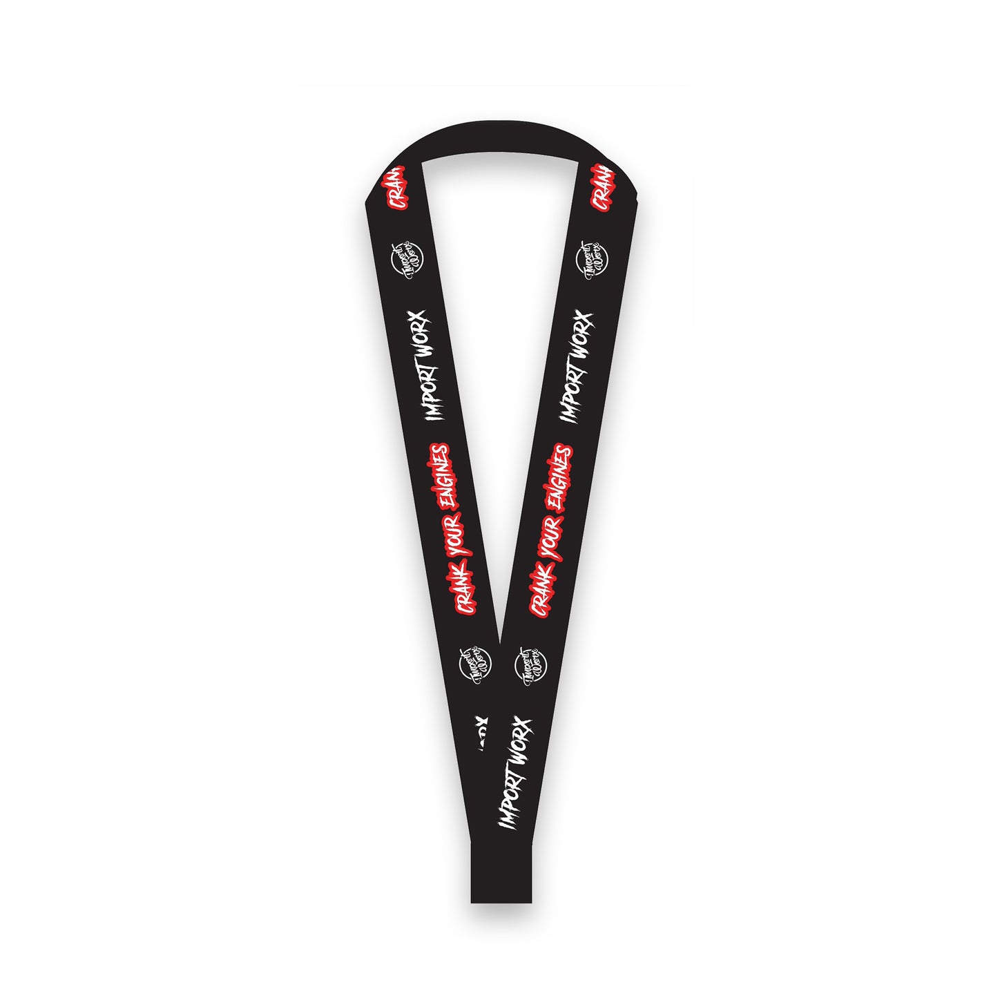 ImportWorx Crank Your Engines Lanyard