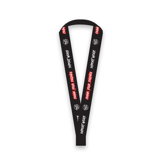 ImportWorx Crank Your Engines Lanyard