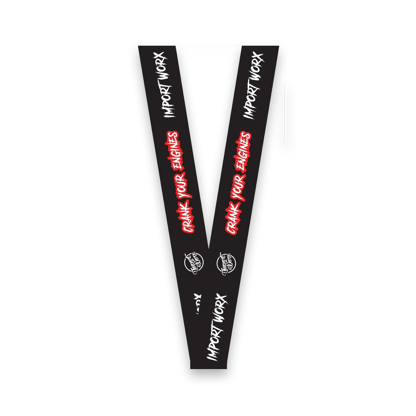 ImportWorx Crank Your Engines Lanyard