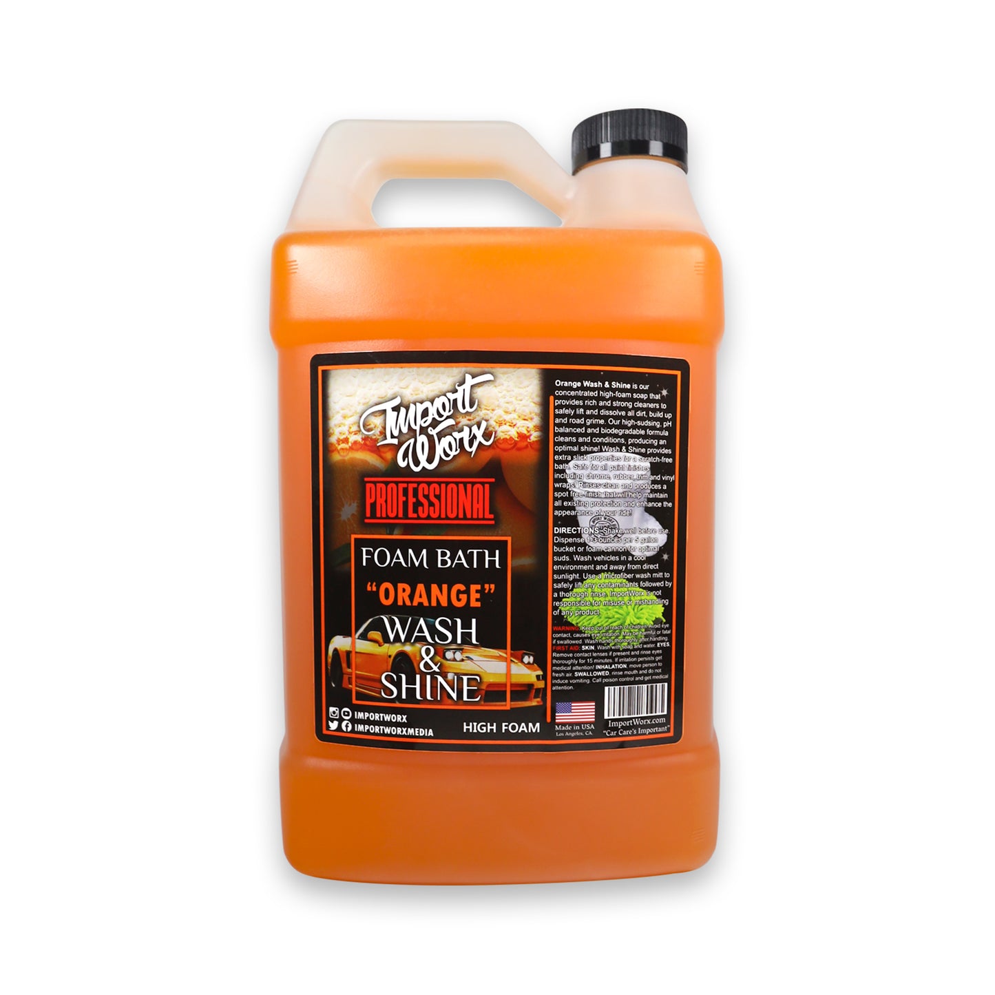 ImportWorx Foam Bath Wash & Shine Soap