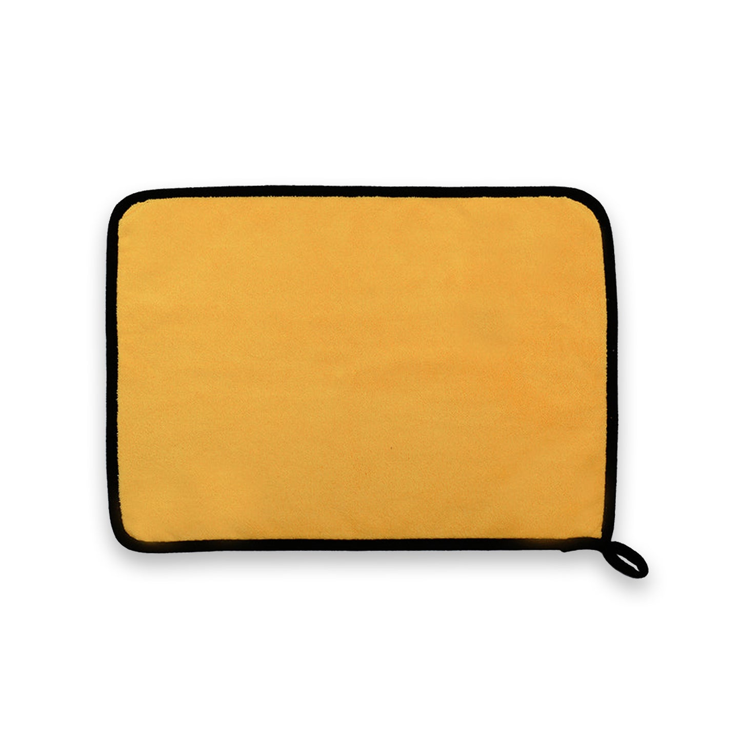 ImportWorx Double Sided Yellow/Gray Coral Fleece Microfiber Towels 16" x 12"
