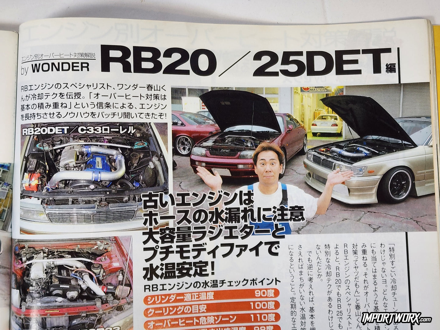 Nissan Skyline engines: RB20, RB25DET, RB25 detailed in Drift Tengoku, August 2007