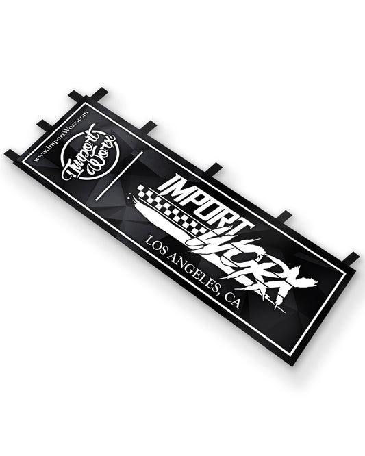 ImportWorx Classic Checkered Nobori Flag 6 ft