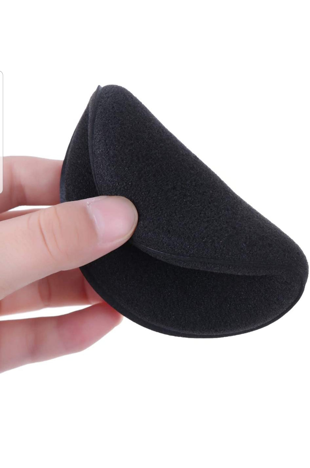 ImportWorx Circle Black Microfiber Sponge Applicator Pads 5"