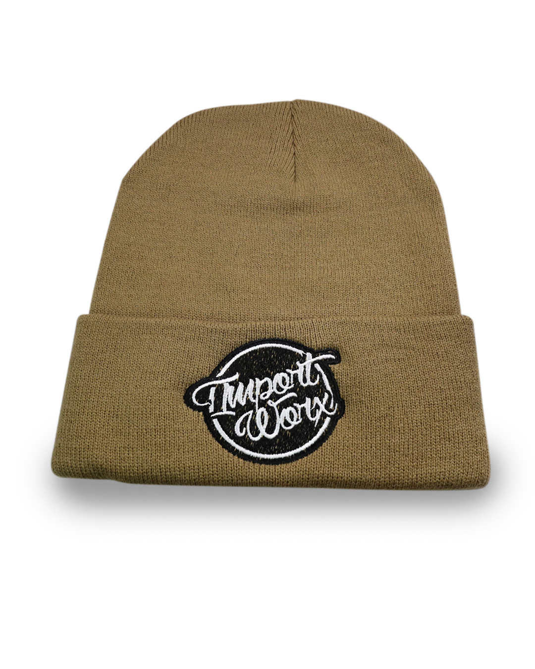 ImportWorx Embroidered Classic Circle Beanie