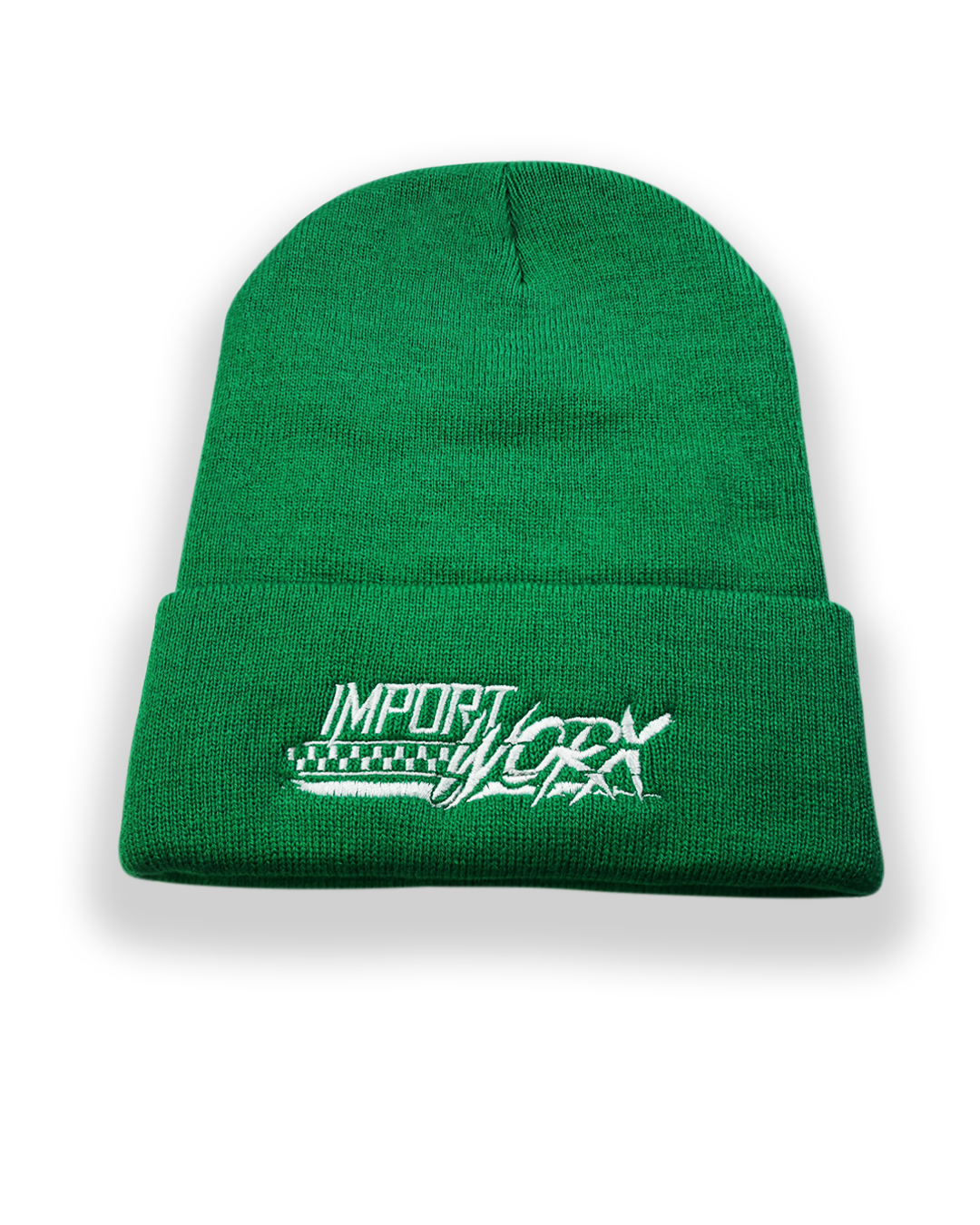 ImportWorx Checkered Embroidered Beanie