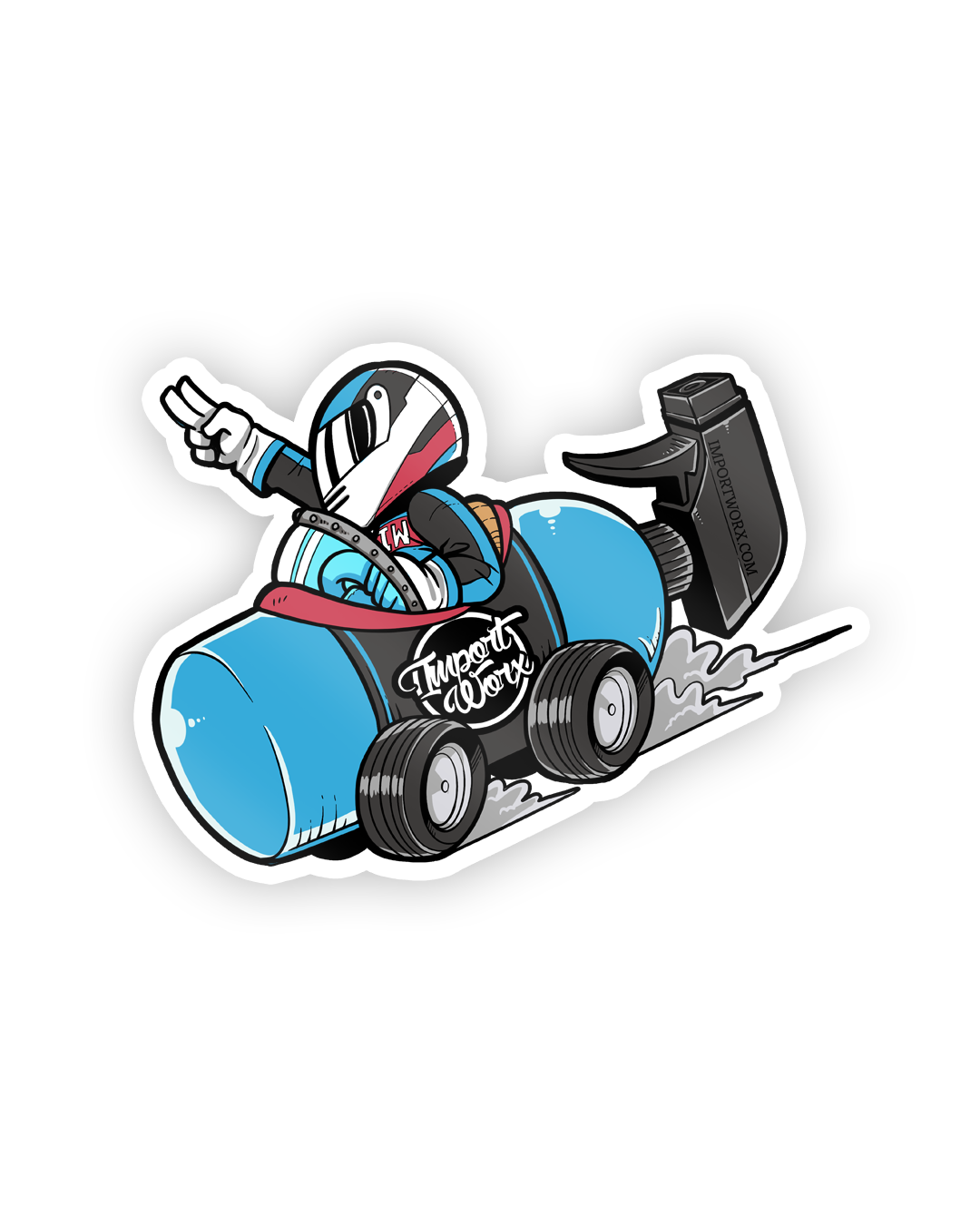 ImportWorx Bottle Racer Sticker