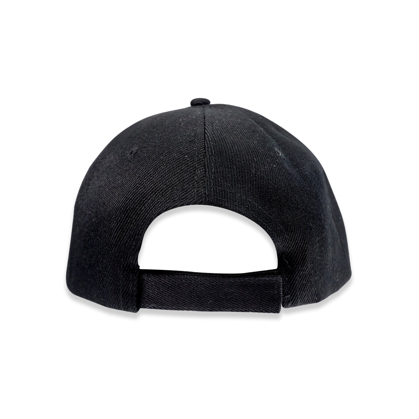 ImportWorx Black Checkered Embroidered Veclro Strap Hat