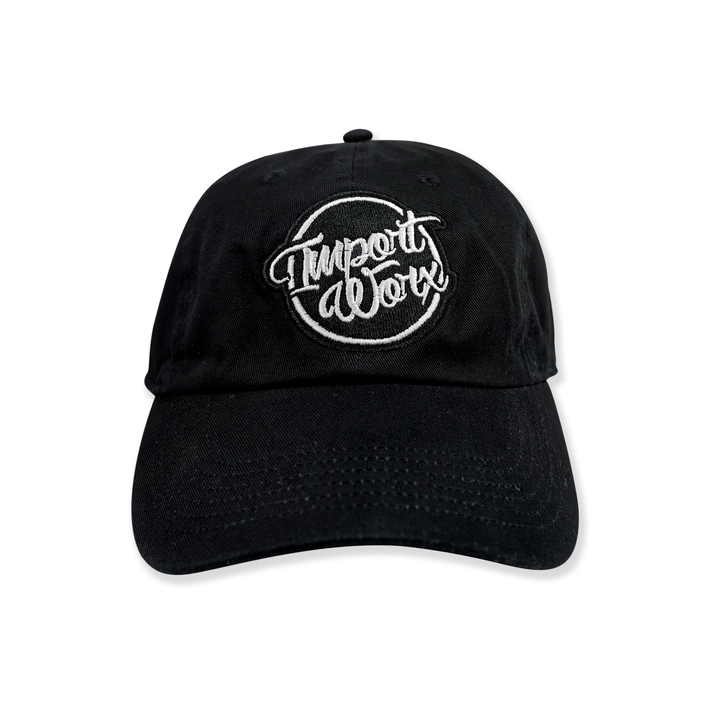 ImportWorx Classic Circle Embroidered Dad Hat