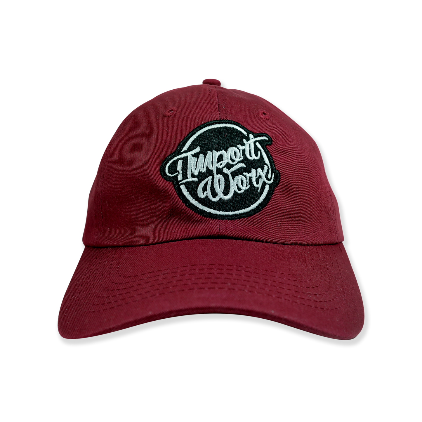 ImportWorx Classic Circle Embroidered Dad Hat