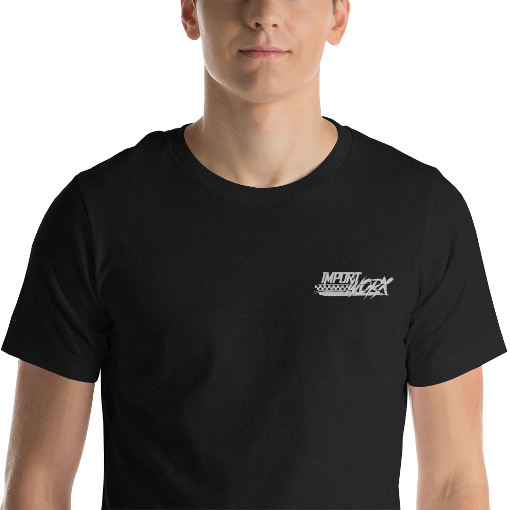 ImportWorx Embroidered Checkered Tee Shirt