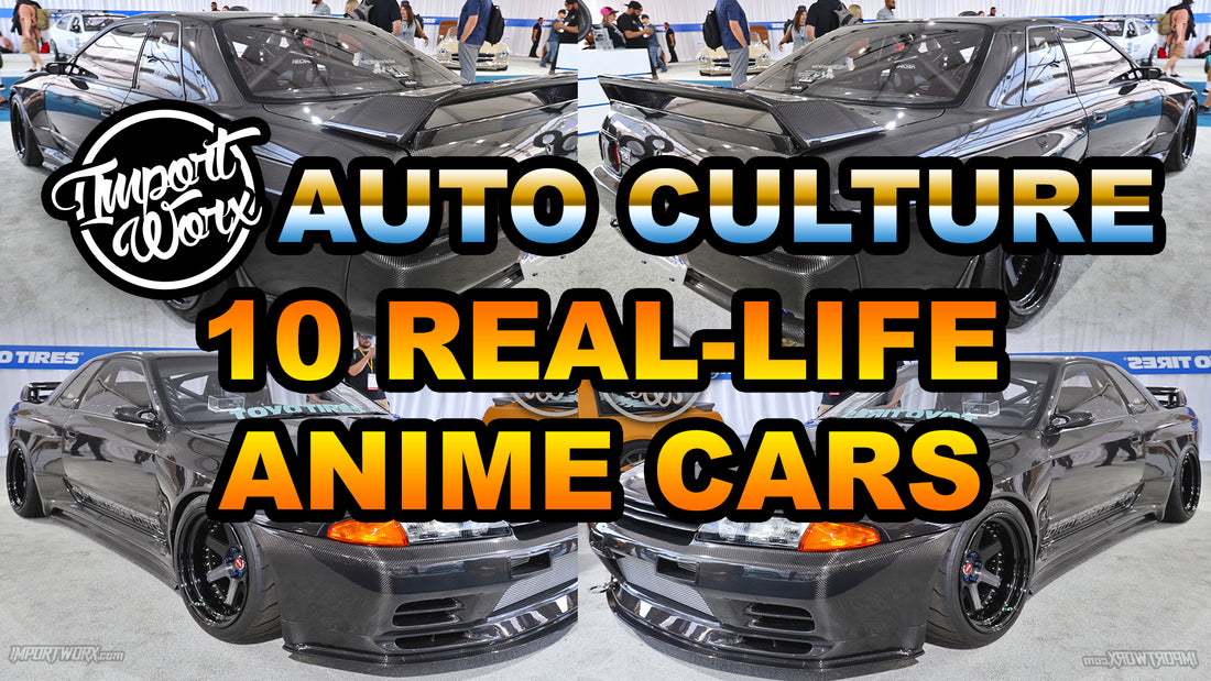 The Top 10 Real-Life Cars in Anime: A Thrilling Automotive Journey
