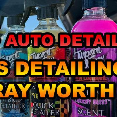 Is Detailing Spray Worth It?