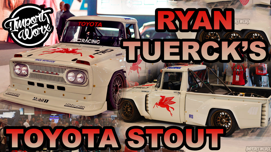 Ryan Tuerck Transforms a Toyota Stout Pickup into a Drift Monster