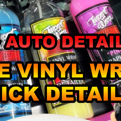 A Step-by-Step Guide to Using Vinyl Wrap Quick Detailer