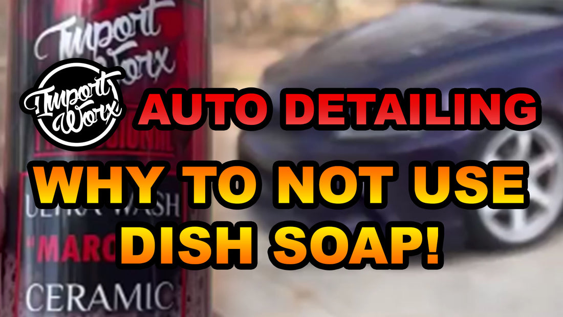 Why Dish Soap and Cars Don't Mix
