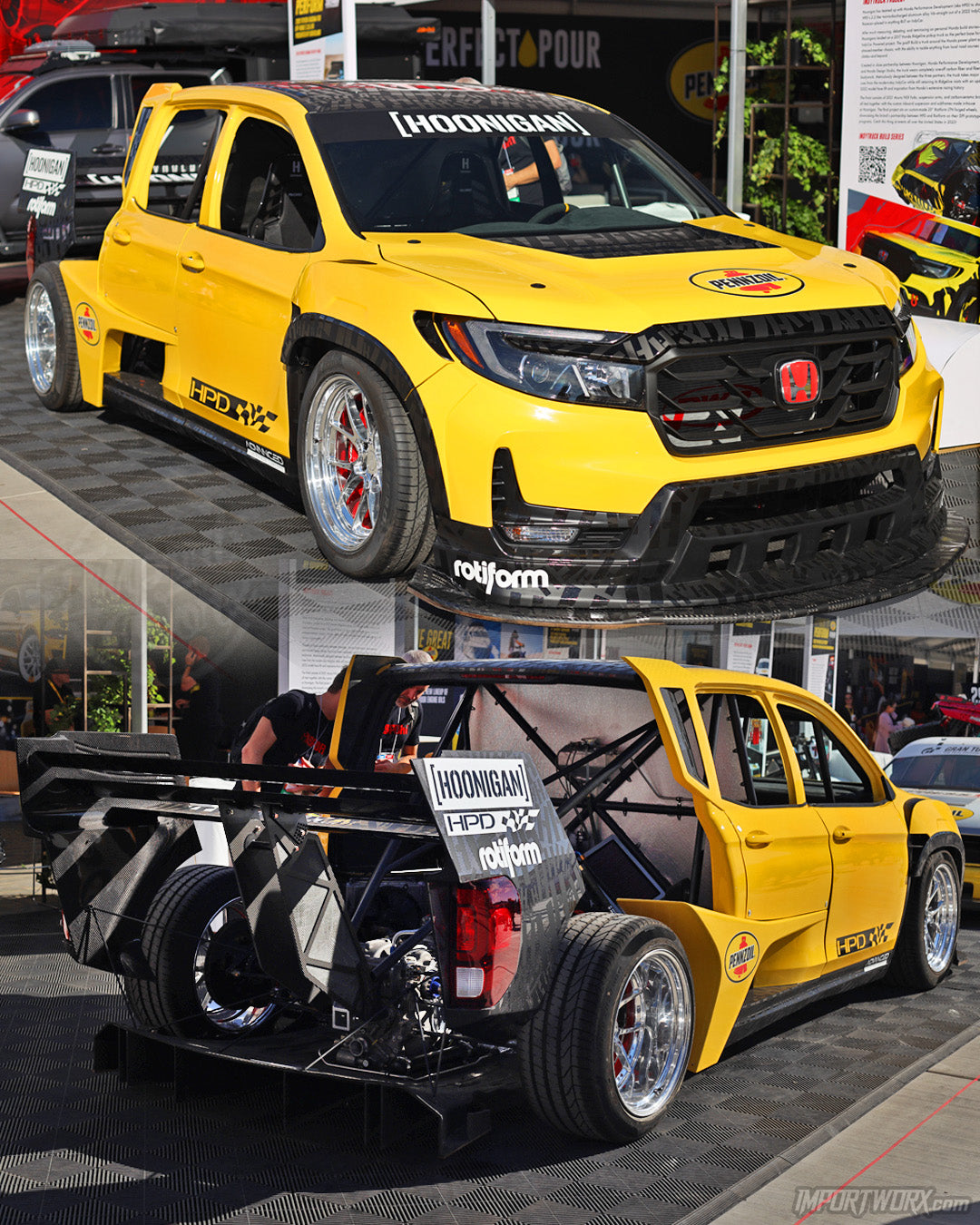 The Hoonigan Honda IndyTruck: A Fusion of Power and Insanity