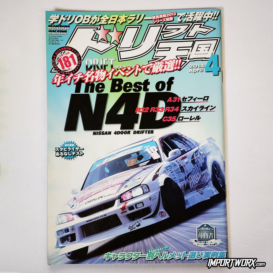 Drift Tengoku – April 2014: The R34 Era and Trackside Culture