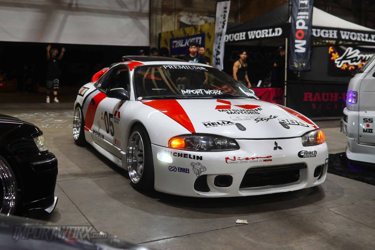 1997 Mitsubishi Eclipse GS 2G | @itztoky Build | ImportWorx 2G - Detail Shot 1 | ImportWorx Sponsored Collective