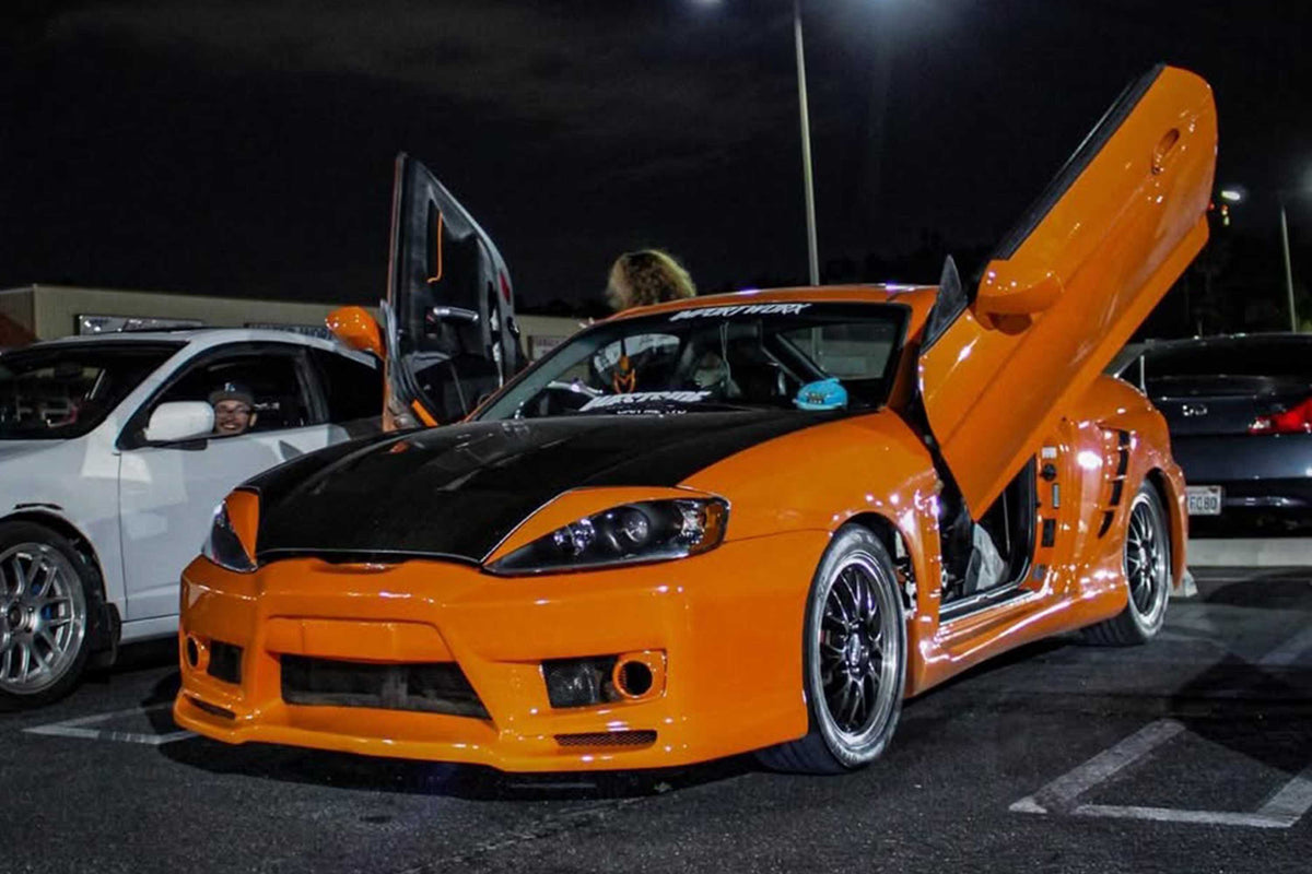 2005 Hyundai Tiburon GK | @gattanix | Featured ImportWorx Build GK - Detail Shot 4 | ImportWorx Sponsored Collective