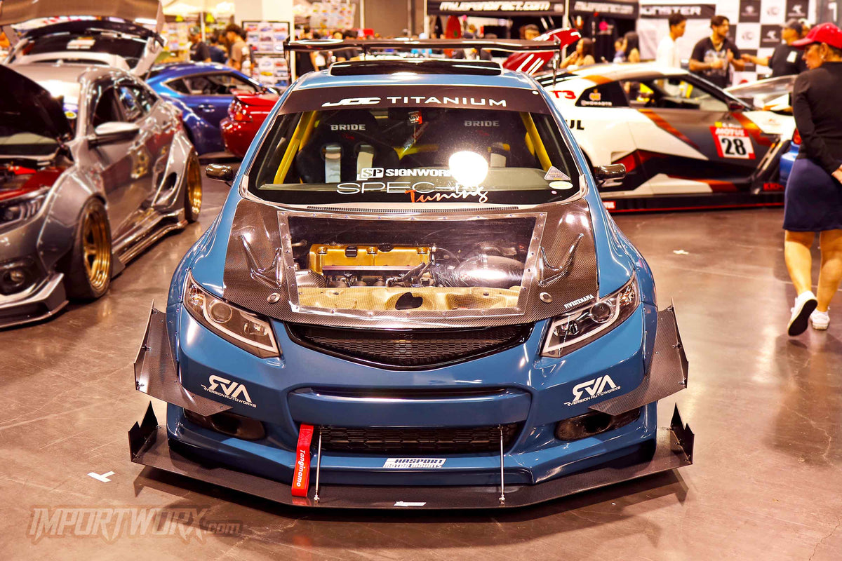 King Louie’s SEMA Build: Widebody FG4 Civic Si 9th Gen FG4 - Detail Shot 2 | ImportWorx Sponsored Collective