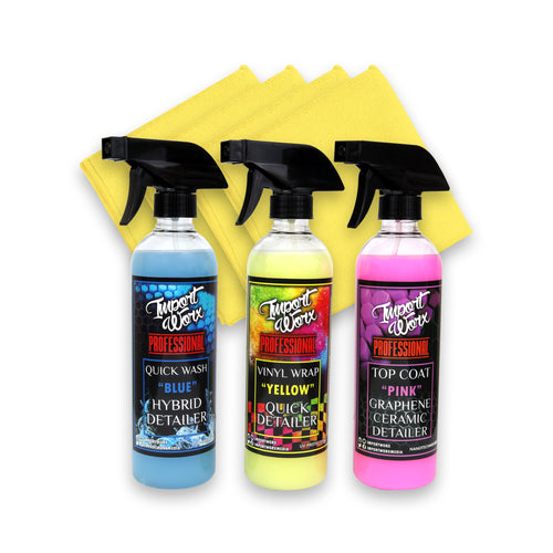 ImportWorx Detailing Spray 3-Pack Kit