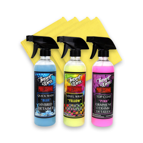 ImportWorx Detailing Spray 3-Pack Kit