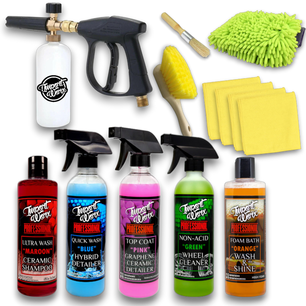 ImportWorx Professional Foam Cannon Detailing Kit
