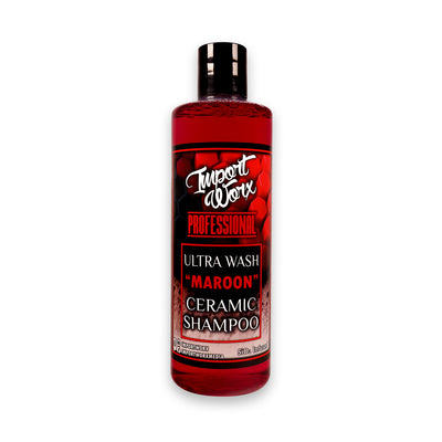 ImportWorx Ultra Wash Ceramic Shampoo Soap - Maroon