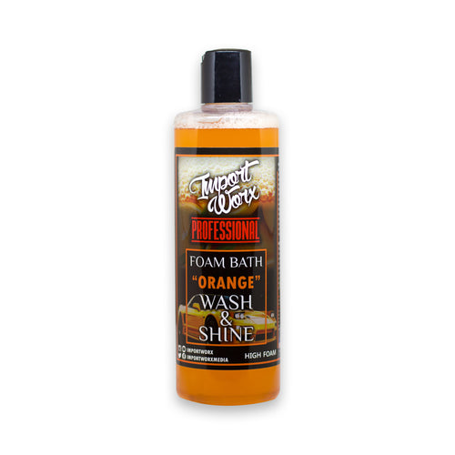 ImportWorx Foam Bath Wash & Shine Soap - Orange