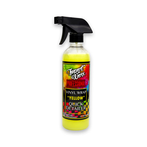 ImportWorx Vinyl Wrap Quick Detailer - Yellow