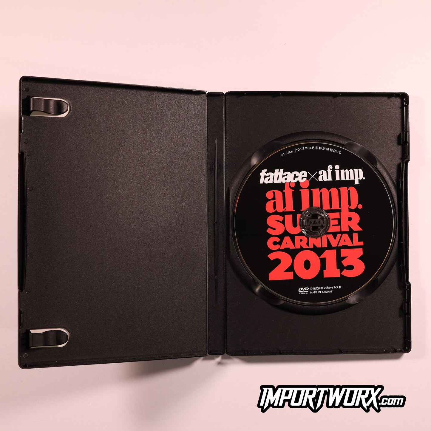Fatlace TV af imp Special Collaboration Disc and Case