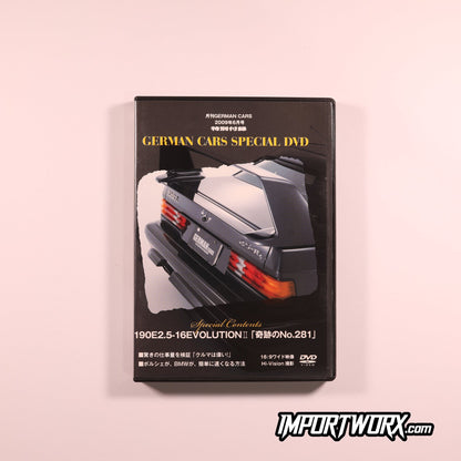 Monthly German Cars June 2009 Front Cover Mercedes 190E Evo II