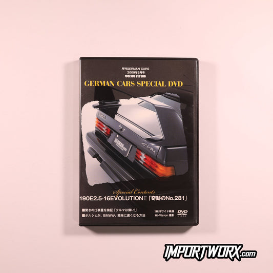 Monthly German Cars June 2009 Front Cover Mercedes 190E Evo II