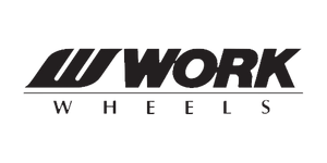 Logo of WORK Wheels on a white background