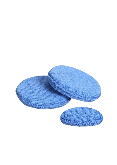ImportWorx Circle Blue Microfiber Sponge Applicator Pads 5