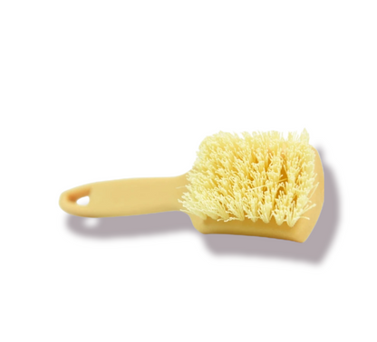 ImportWorx Professional Beige/Cream Hard Bristle Detailing Brush 9"