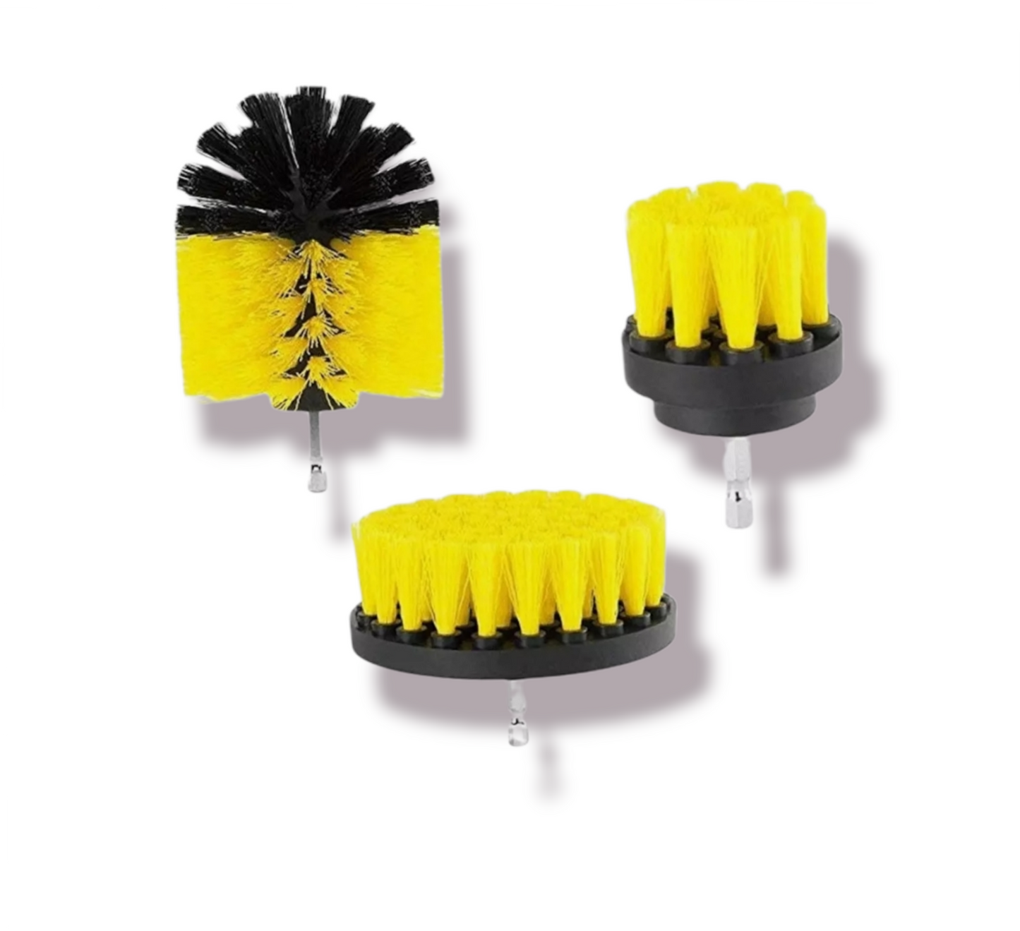 ImportWorx All-Purpose Drill Brushes 3pcs (Medium)