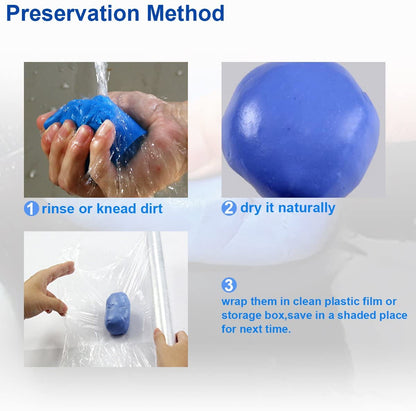 ImportWorx Traditional Blue Clay Bar 100g