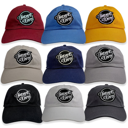 ImportWorx Classic Circle Embroidered Dad Hat