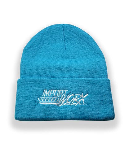 ImportWorx Checkered Embroidered Beanie