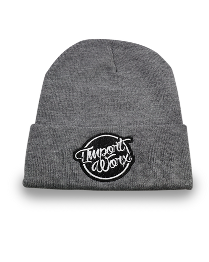 ImportWorx Embroidered Classic Circle Beanie