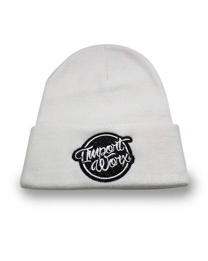 ImportWorx Embroidered Classic Circle Beanie