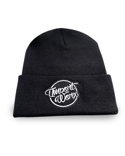 ImportWorx Embroidered Classic Circle Beanie