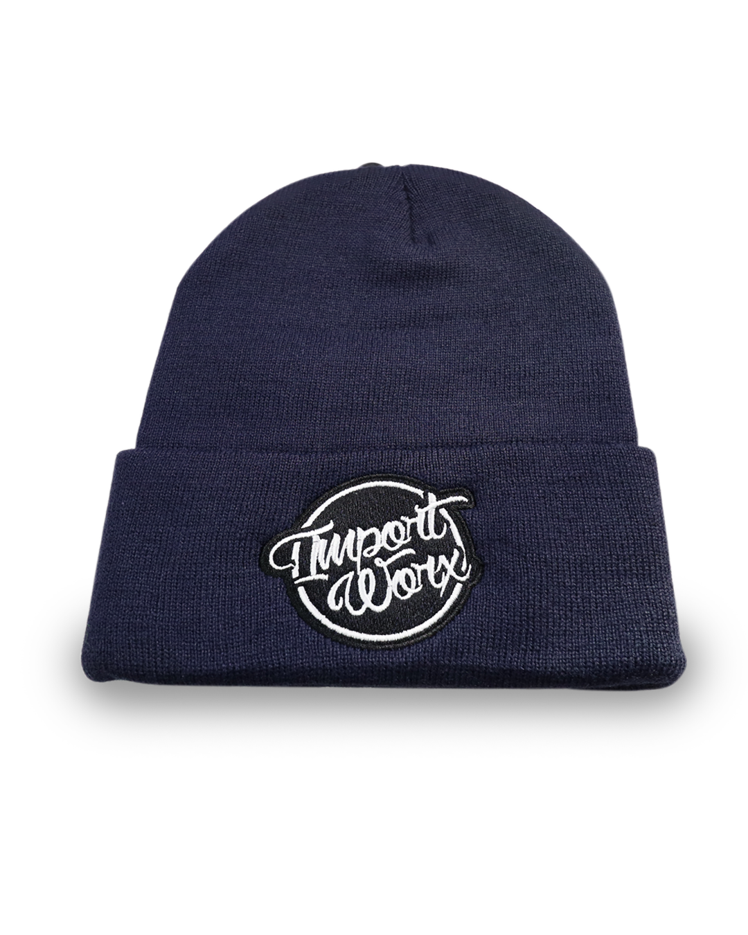 ImportWorx Embroidered Classic Circle Beanie
