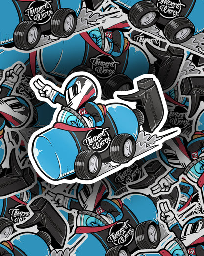 ImportWorx Bottle Racer Sticker