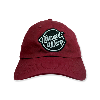 ImportWorx Classic Circle Embroidered Dad Hat